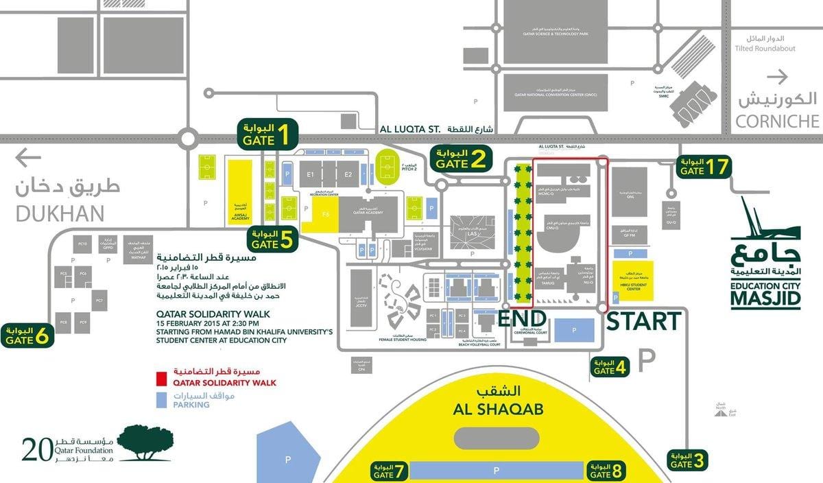 Χάρτης της qatar foundation